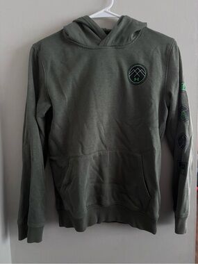 Under Armour Boy’s Olive Green Hoodie Sweatshirt